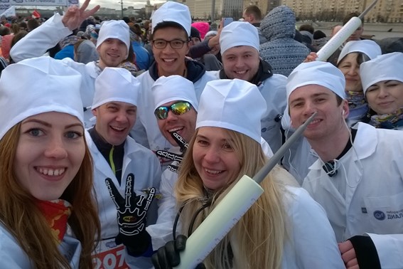 Участие в беговом мероприятии "Помогу на бегу!"